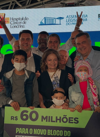 Hospital do Câncer de Londrina receberá R$ 60 milhões para construção de novo bloco