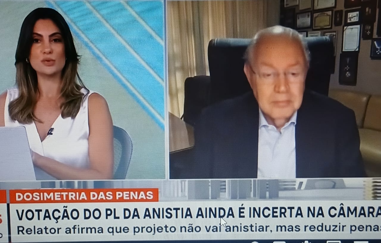 “PL da Anistia deve ser aprovado ainda em 2025”; destaca deputado Luiz Carlos Hauly