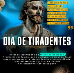 Você conhece o Joaquim José da Silva Xavier?