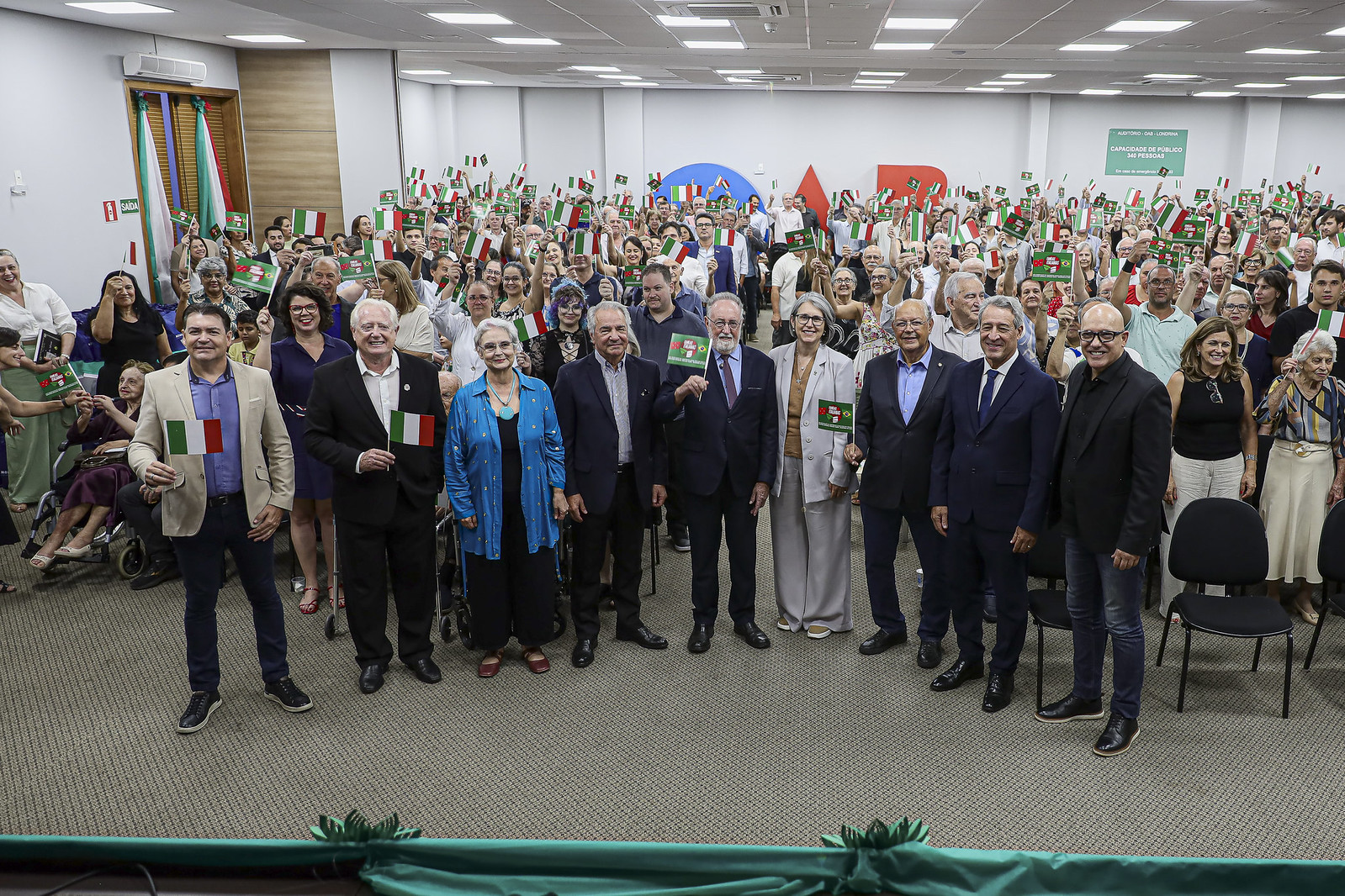 Deputado Tercilio Turini (MDB) homenageia italianos que contribuíram na construção de Londrina