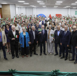 Deputado Tercilio Turini (MDB) homenageia italianos que contribuíram na construção de Londrina