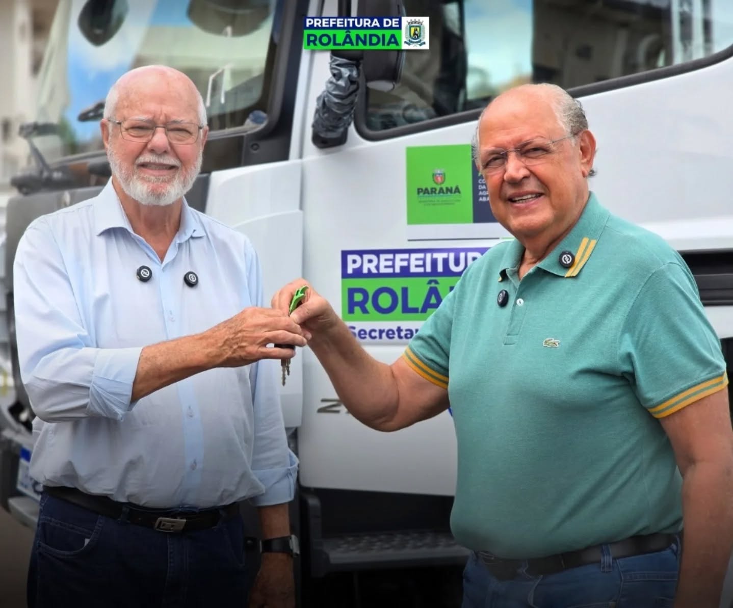 Rolândia recebe reforço importante para os serviços do município